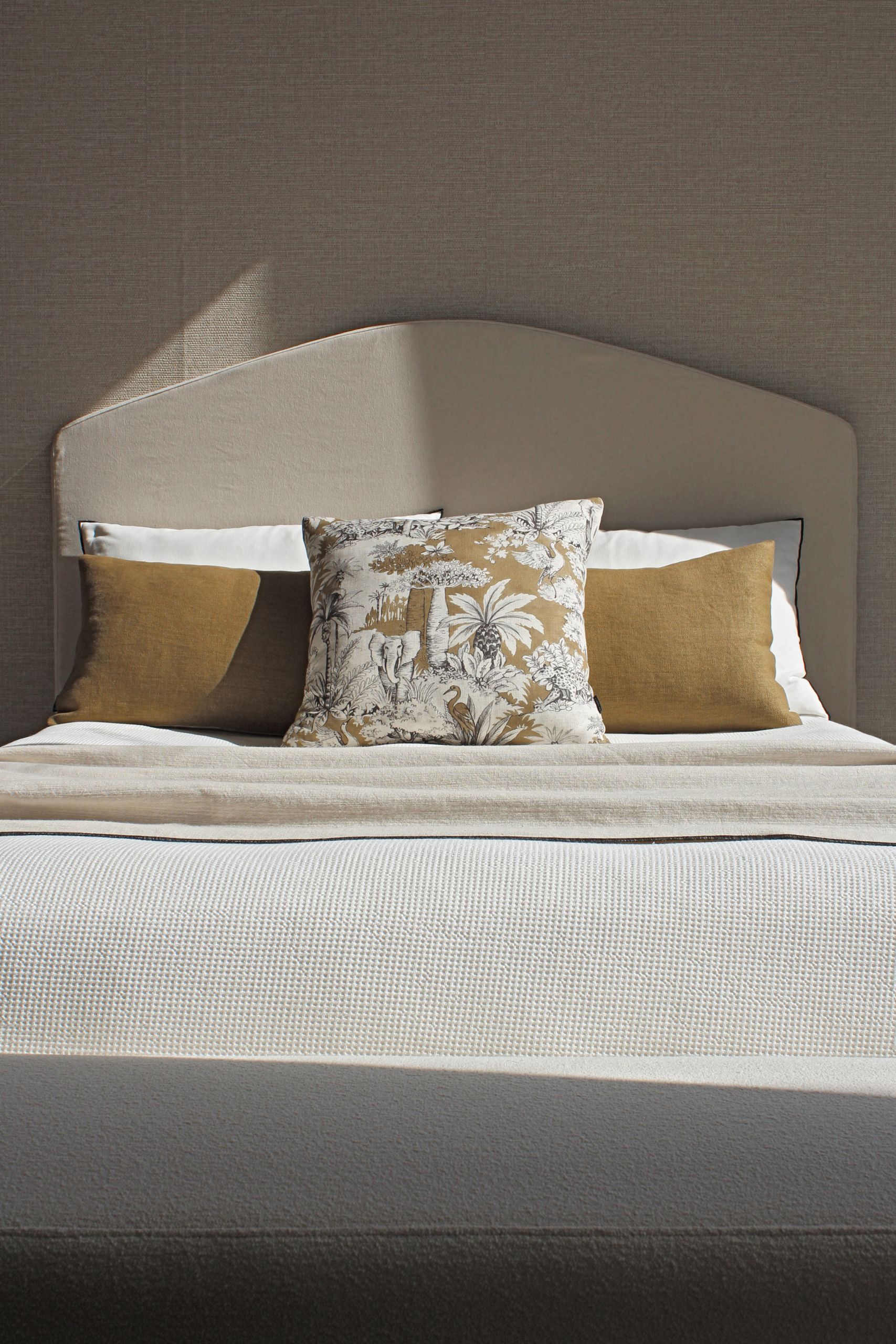 Cabecero Duna Desenfundable Tejido Lino-Algodón - Imagen 6