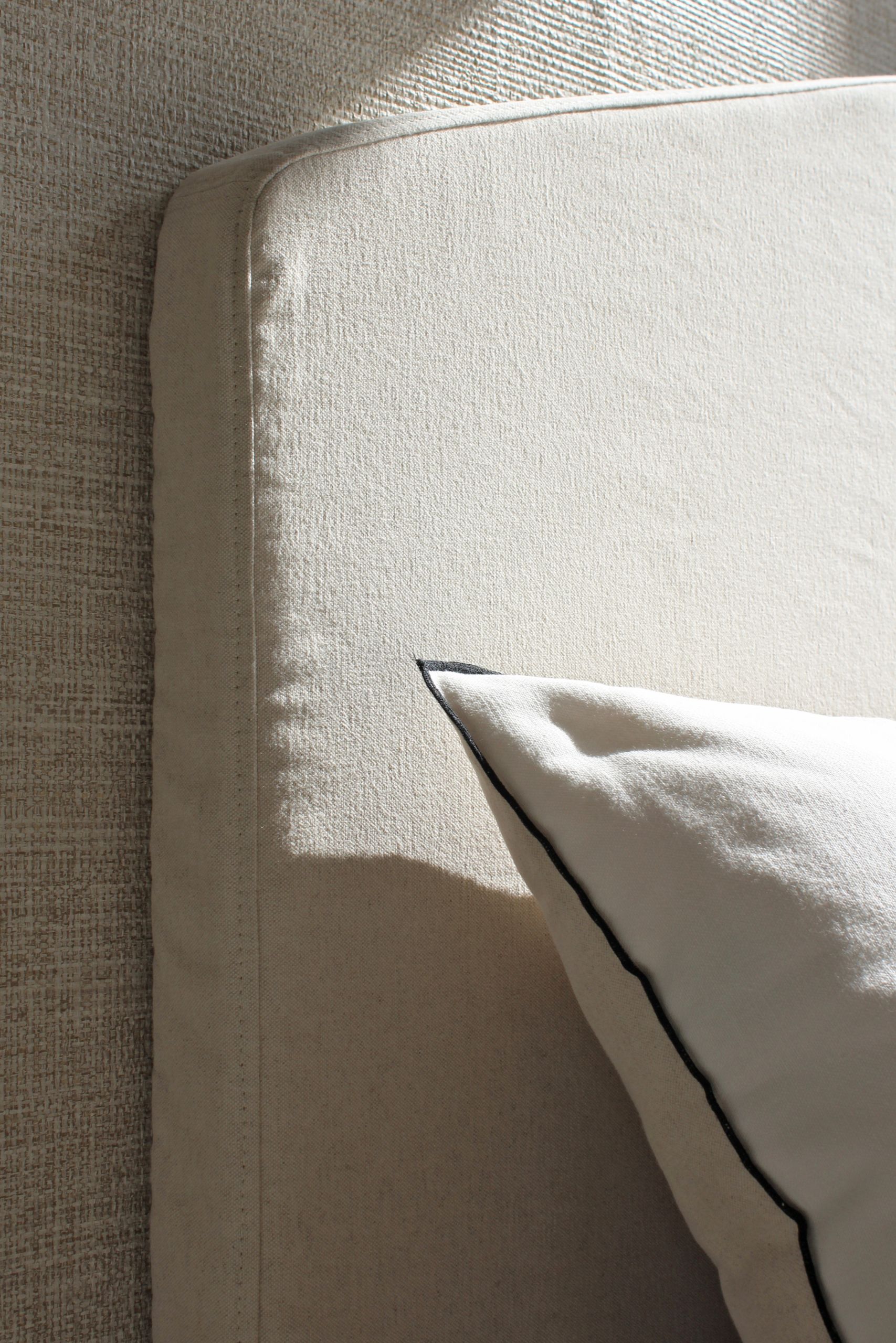 Cabecero Duna Desenfundable Tejido Lino-Algodón - Imagen 4